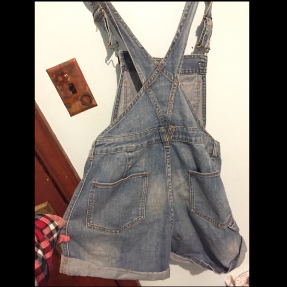 Free People Shorts Overalls - Picture 2 of 3